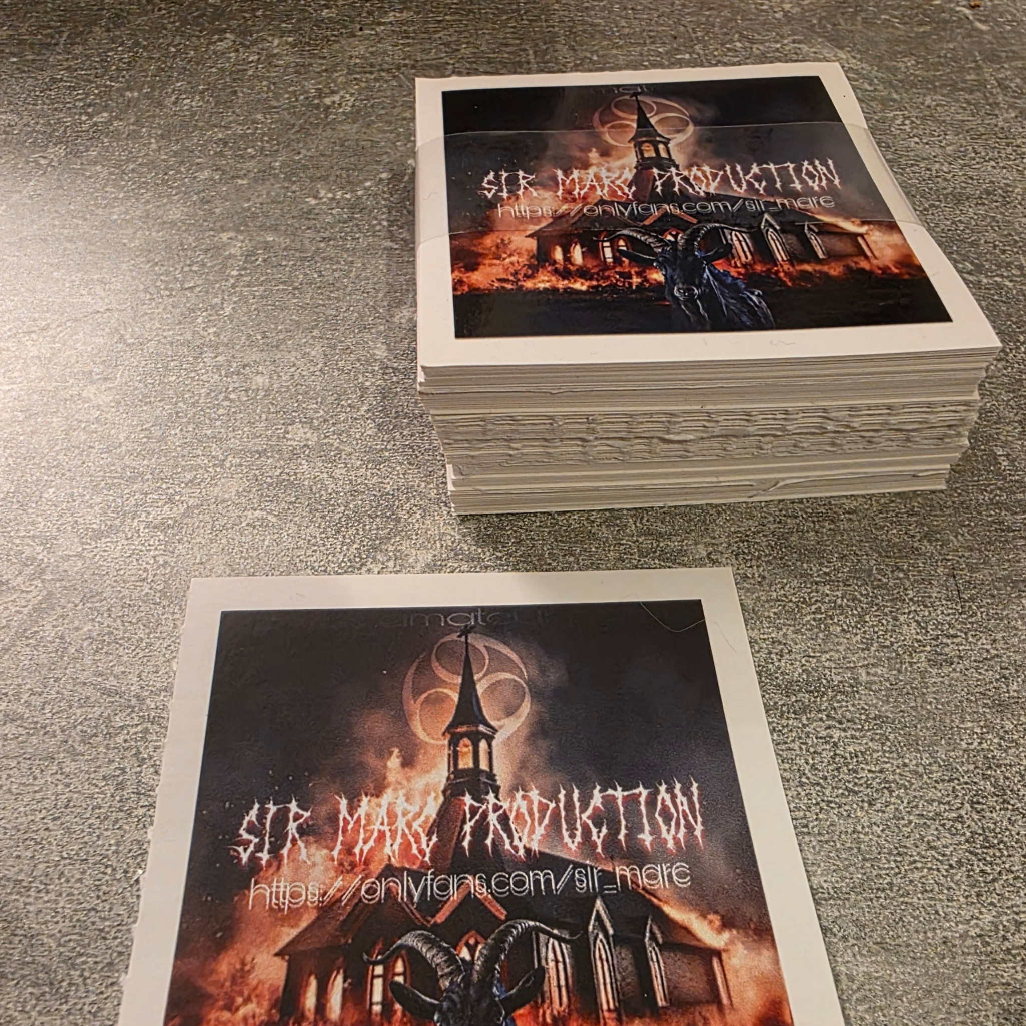 Sir Marc Production  Stickers